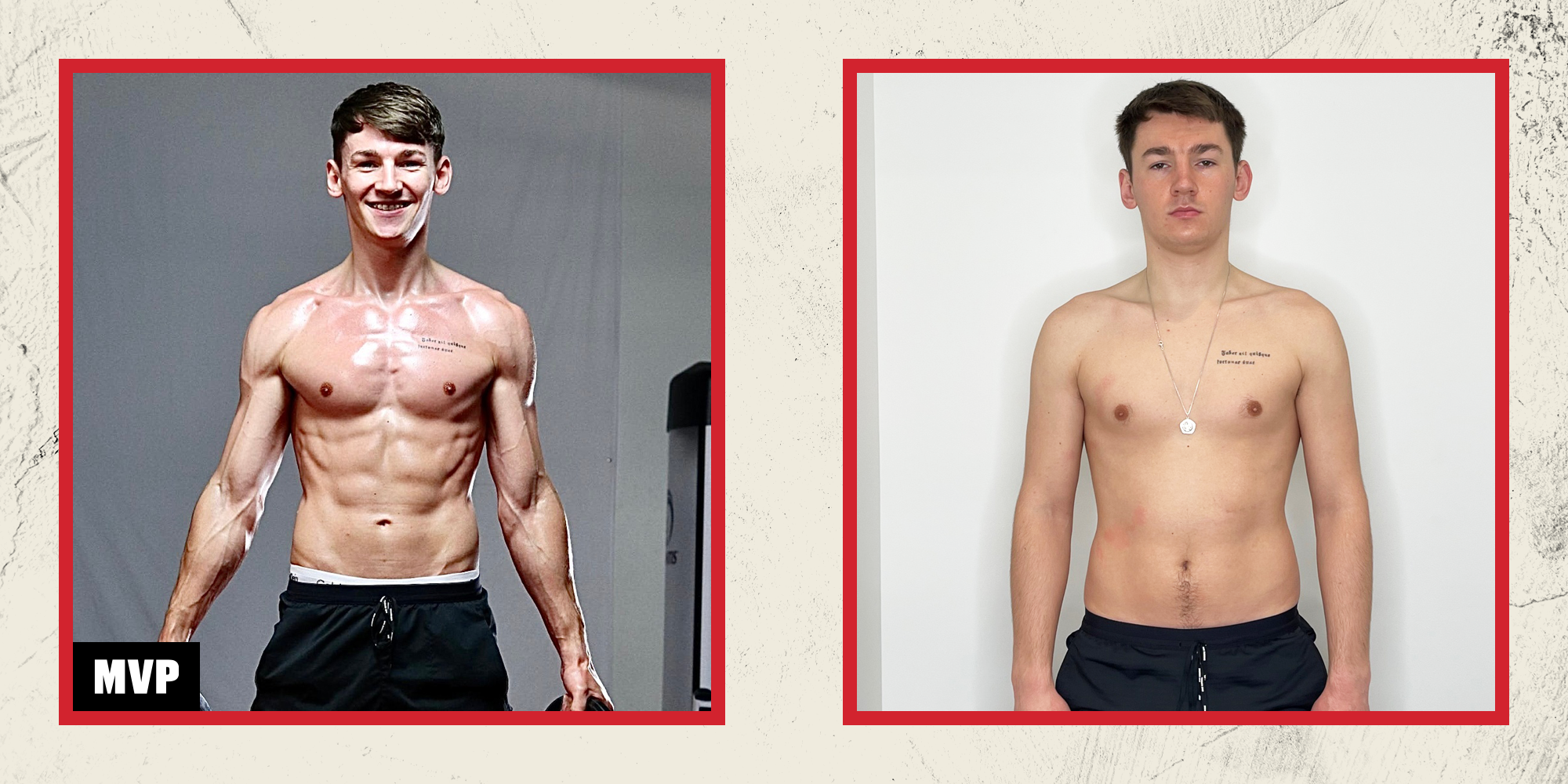 Body Transformation - He looks a lot healthier! Isn't he?!