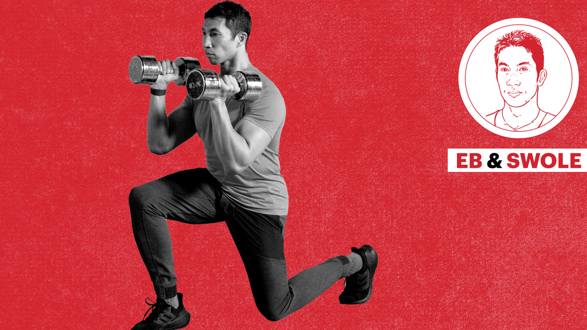 preview for How to Do the Dumbbell Lunge | Men’s Health Muscle
