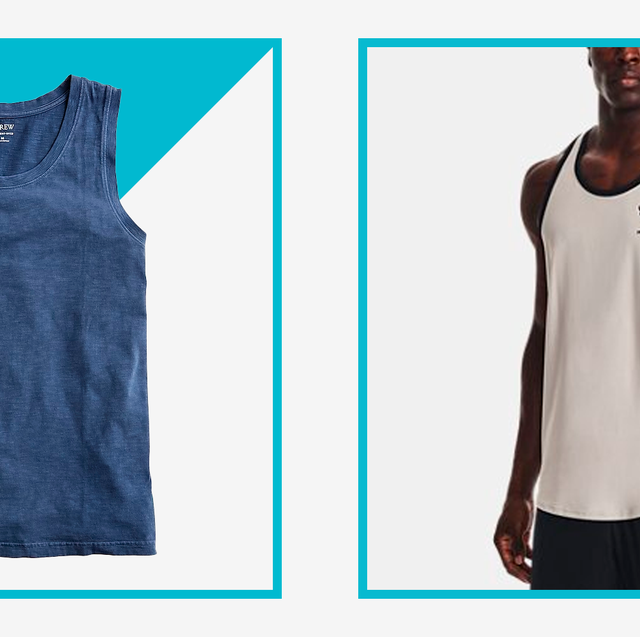 Men Sleeveless Shirts Tank Tops Cotton Basketball Gym Fitness
