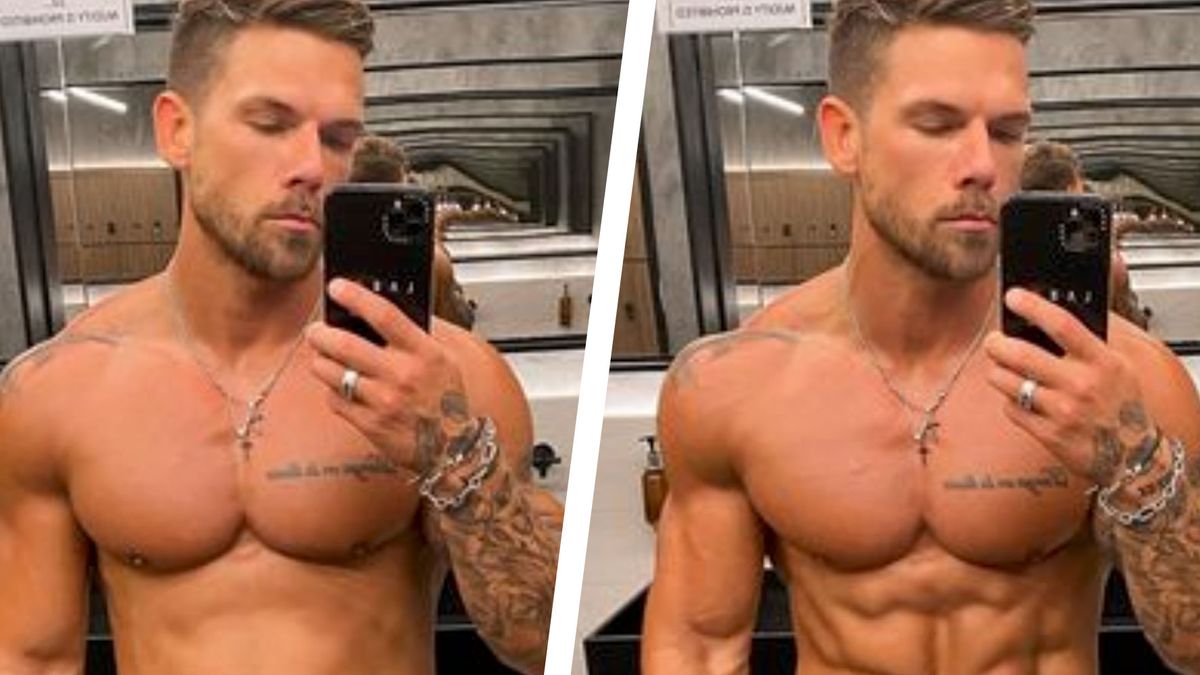 Guy Shows How Easily He Can Change His Body For Instagram Pics In