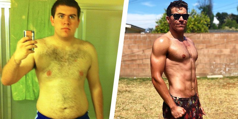 How This Guy Lost More Than 100 Pounds and Got Six-Pack Abs