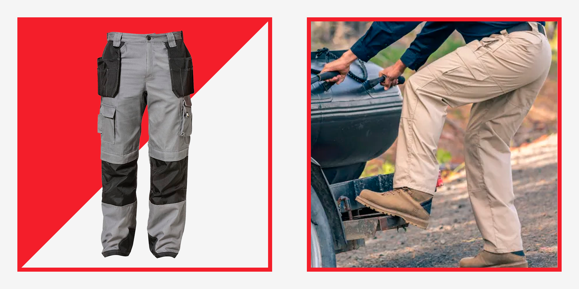 WrightFits Men Pro Builder Work Trousers Black  Heavy Duty Safety Combat  Cargo Pants  Knee Pad Pockets  Triple Stitched  Durable Workwear 30W X  29L Black  Amazoncouk Fashion