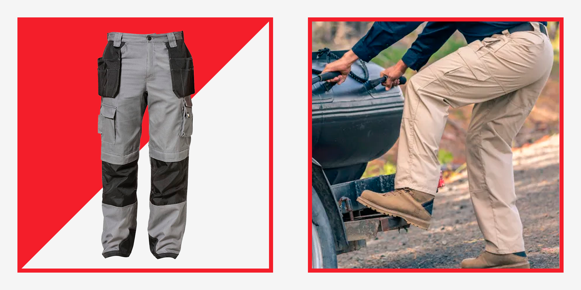 A Relaxed Fit Multi Pocket Cargo Pants  InditexFashion