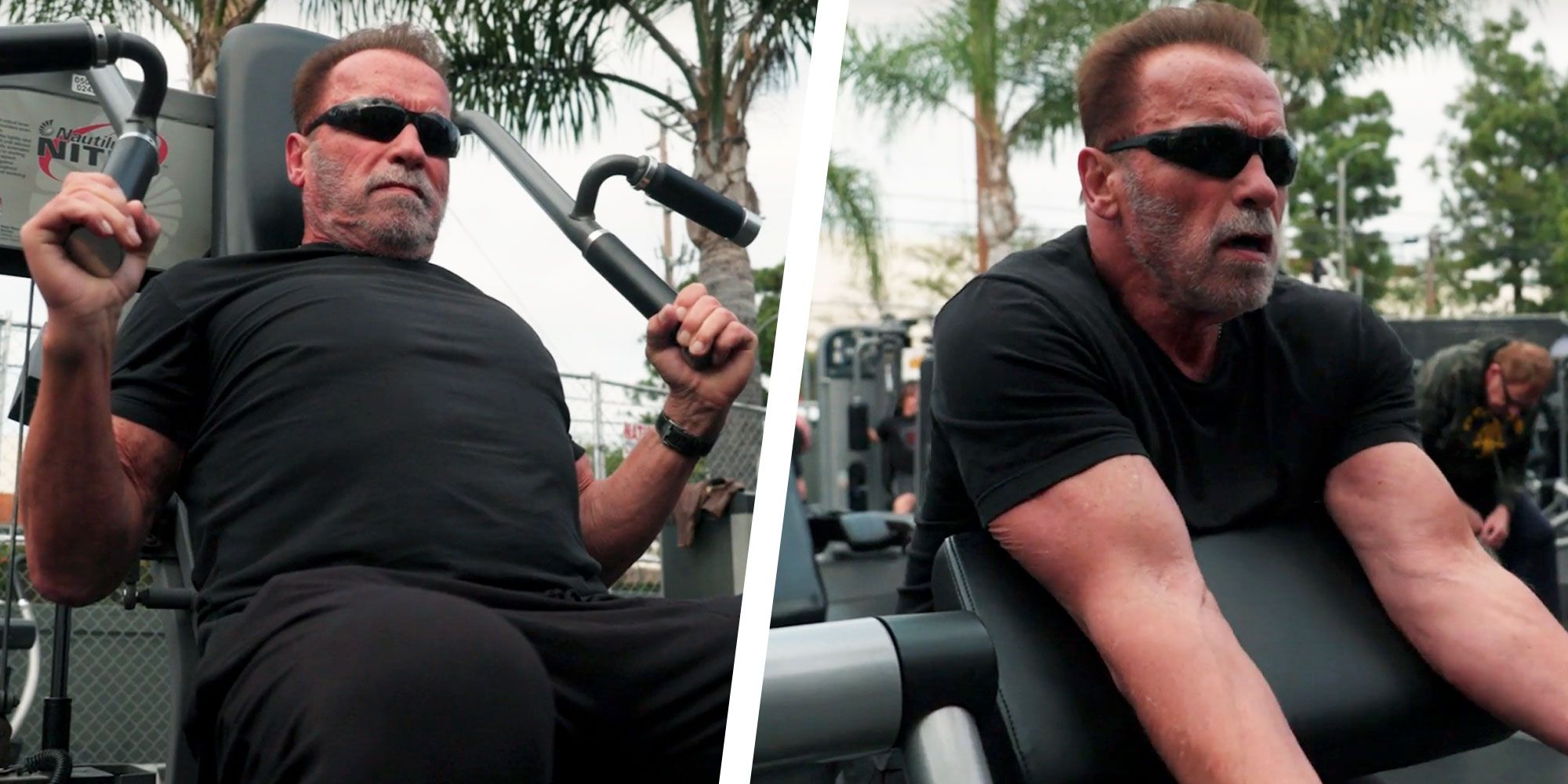 Arnold Schwarzenegger Shares His