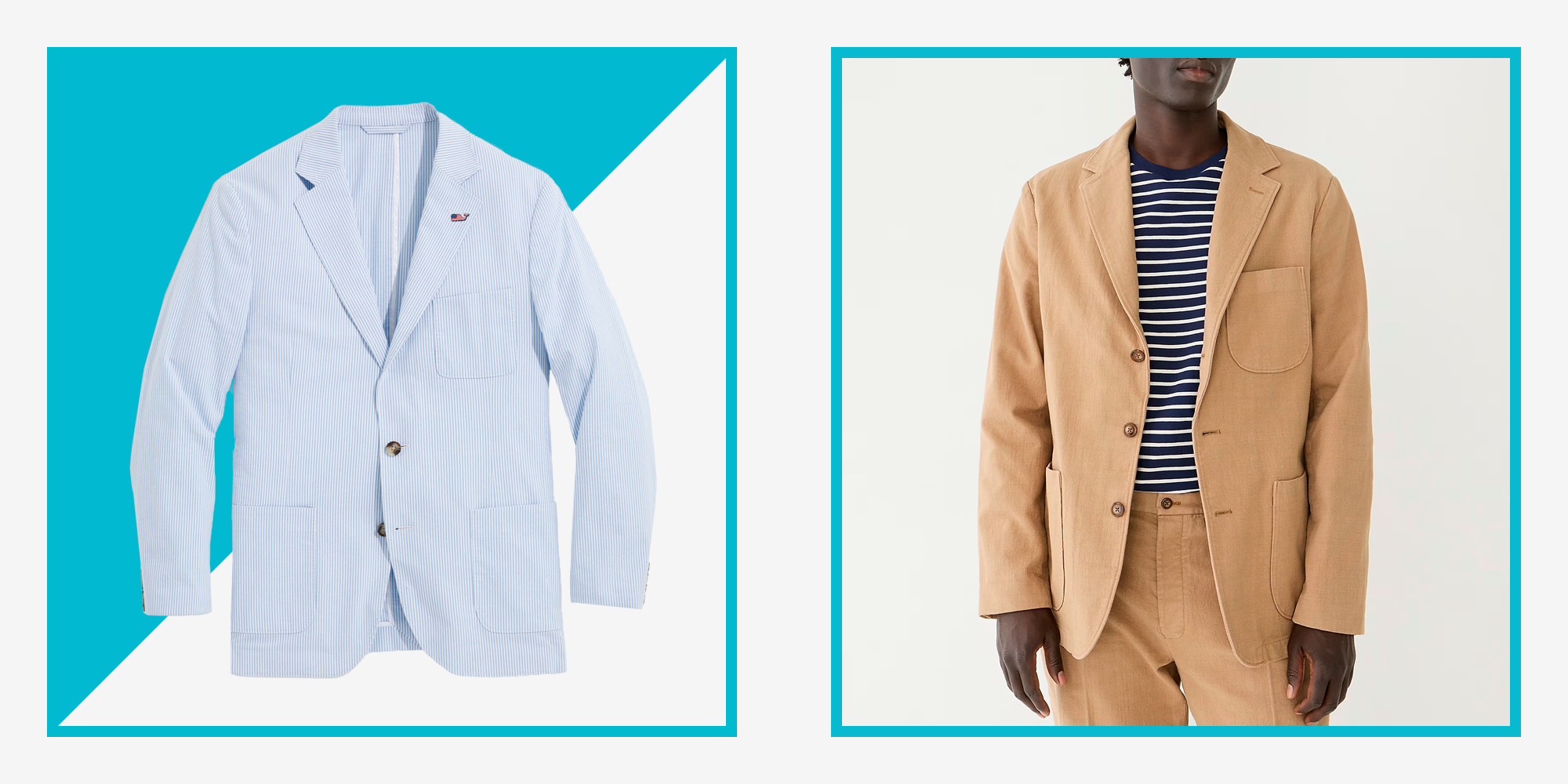 New Summer Classic: Light Blue Blazer