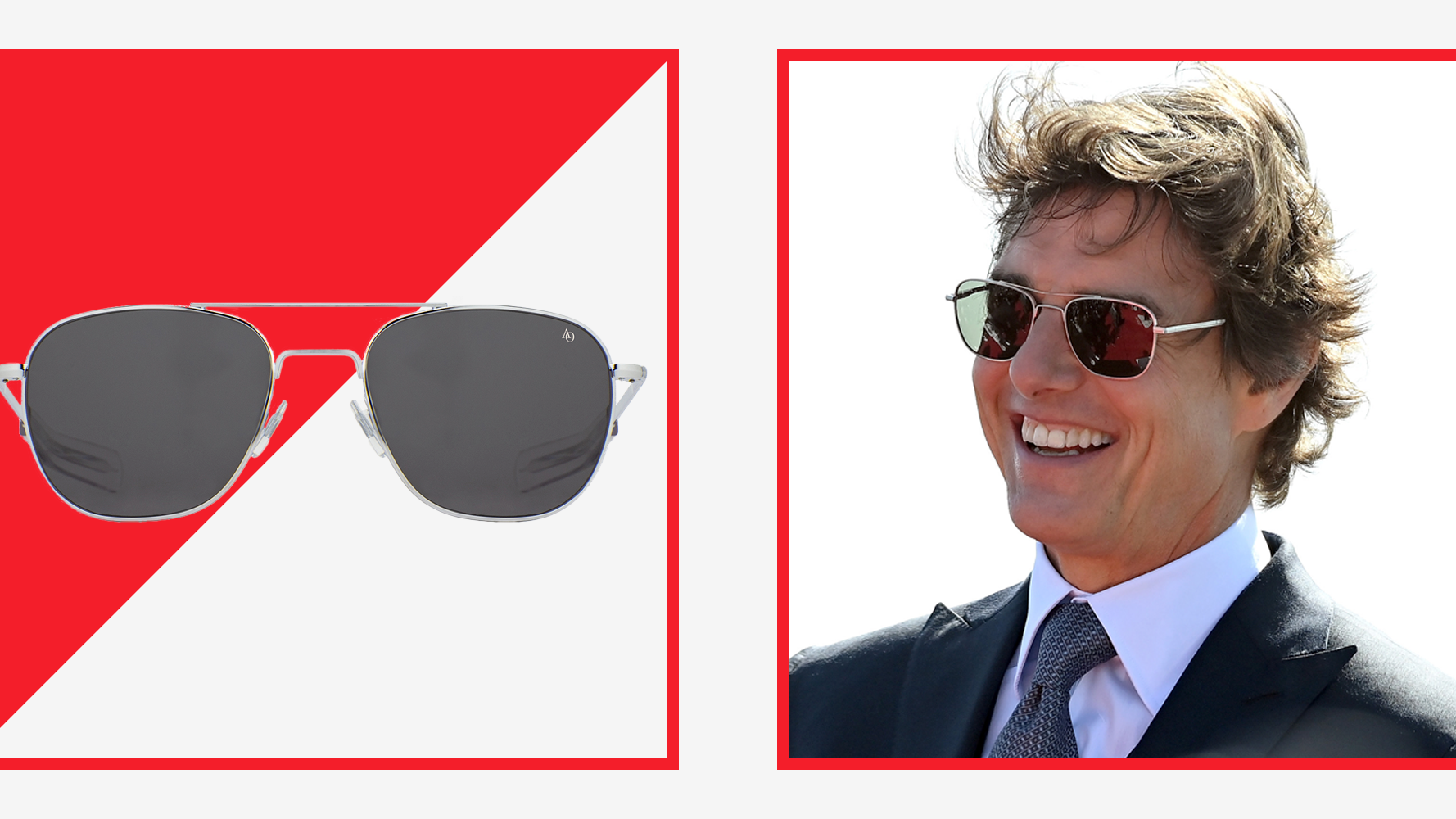 Tom Cruise y Top Gun impulsan las ventas de los lentes de aviador