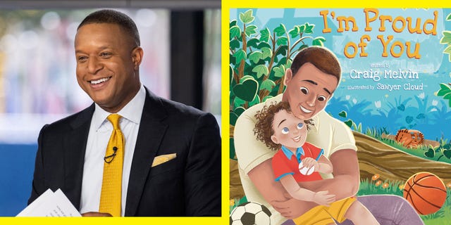 craig melvin today show dad with kids book im proud of you children books