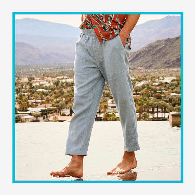 LINEN TROUSERS AND A SUMMER BLOUSE - Style Bee