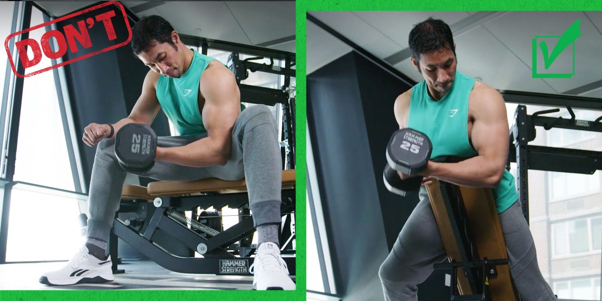 preview for Stop Doing These Biceps Exercises. Do These Moves Instead. | The Don't List | Men’s Health Muscle