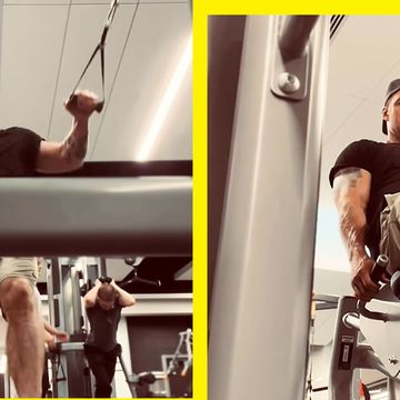 alan ritchson pre nude scene workout on ig