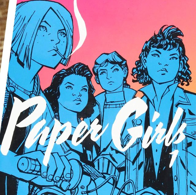 paper girls the amazon show and paper girls the comics