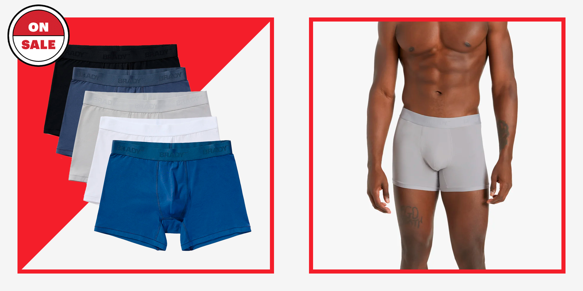 Get Closer to GOAT Status with These Brady Underwear Deals at 40% Off