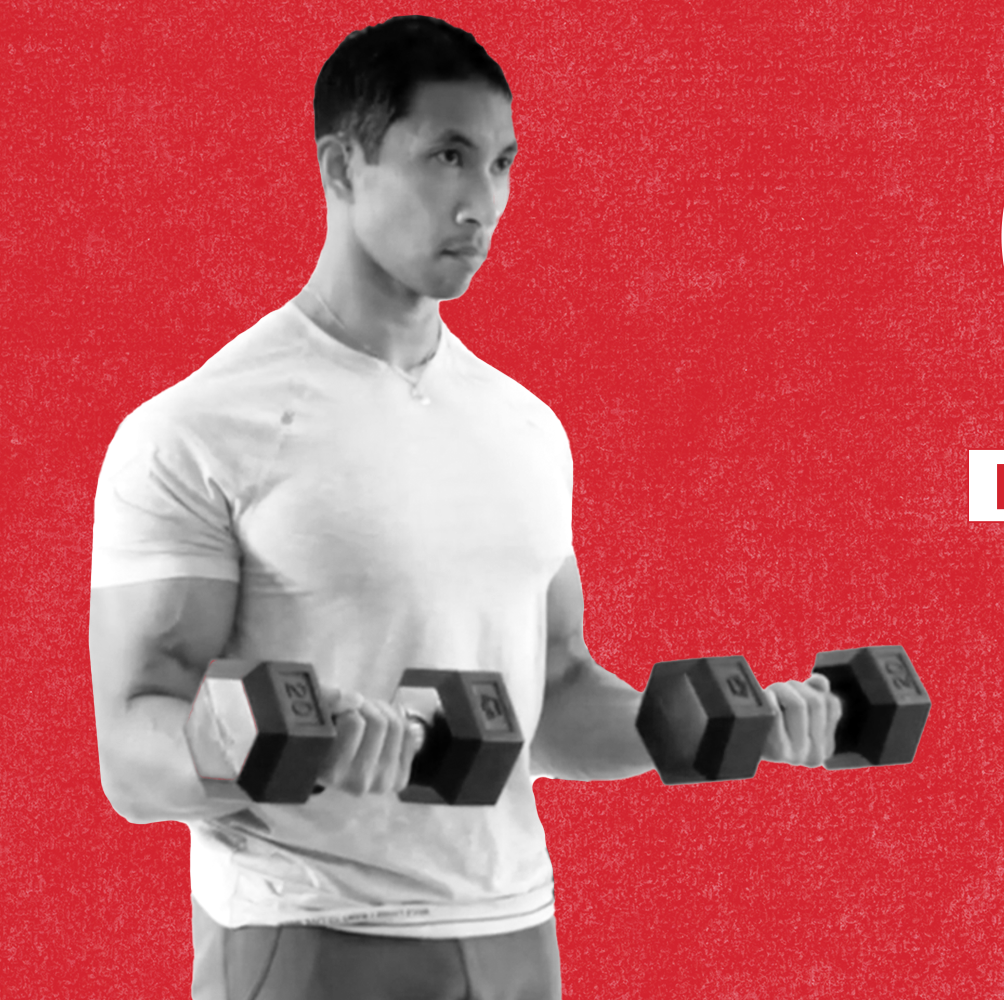 This Double Curl Session Will Blow Up Your Biceps With Light Weight