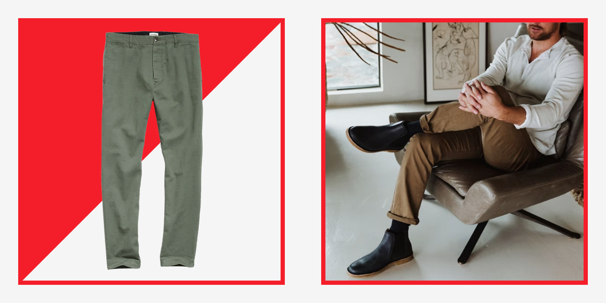 These 27 Mens Chino Pants Are Stylish and Comfortable Options for 2023