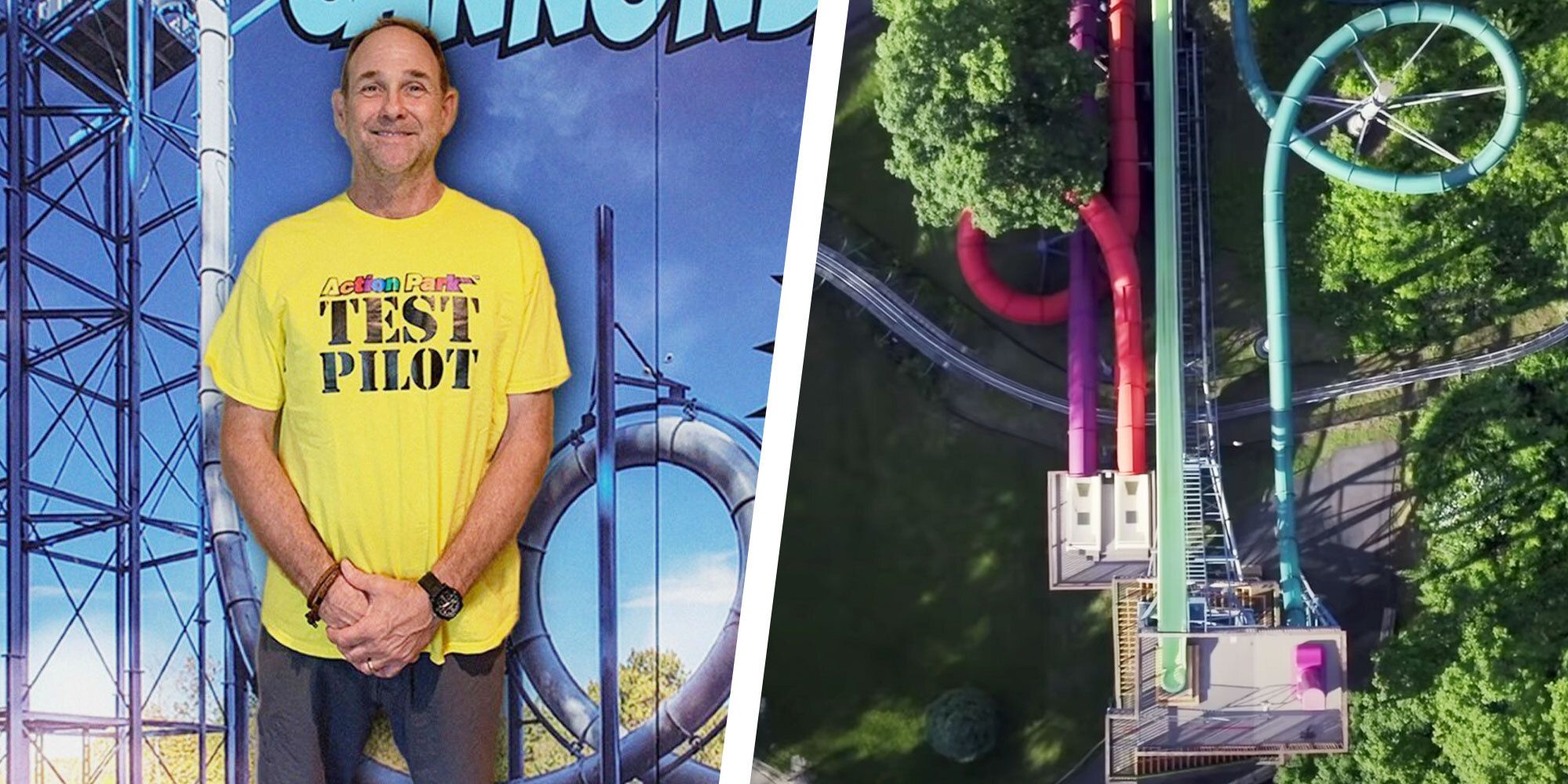 Bank Plicht Herenhuis Action Park Employee Tells True Story of Testing Cannonball Loop
