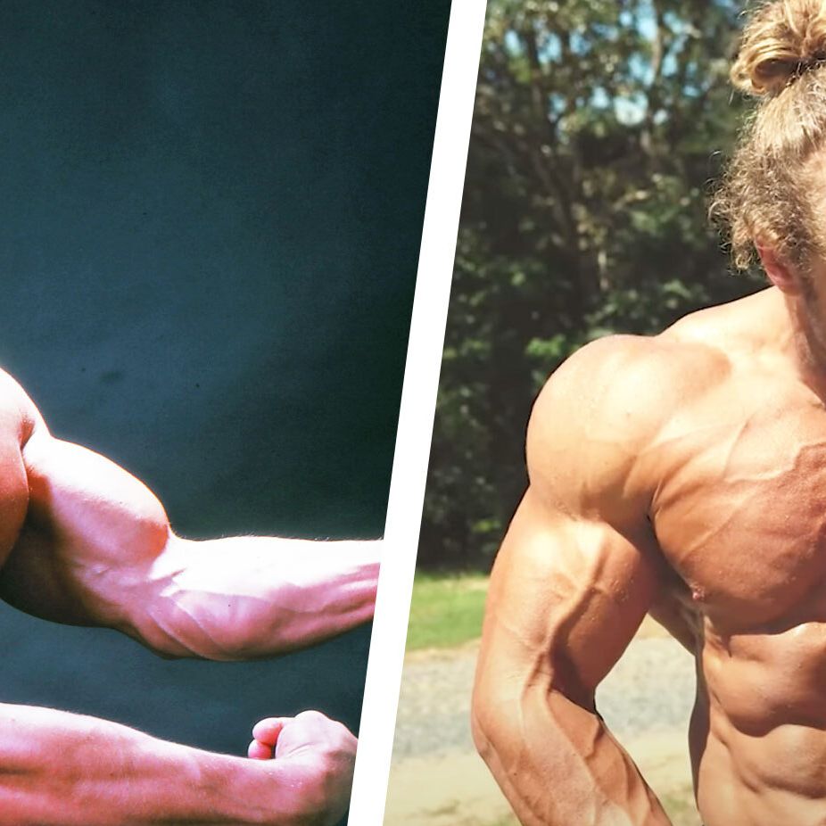 Bodybuilder Jujimufu Tries Arnold Schwarzenegger's Chest Workout