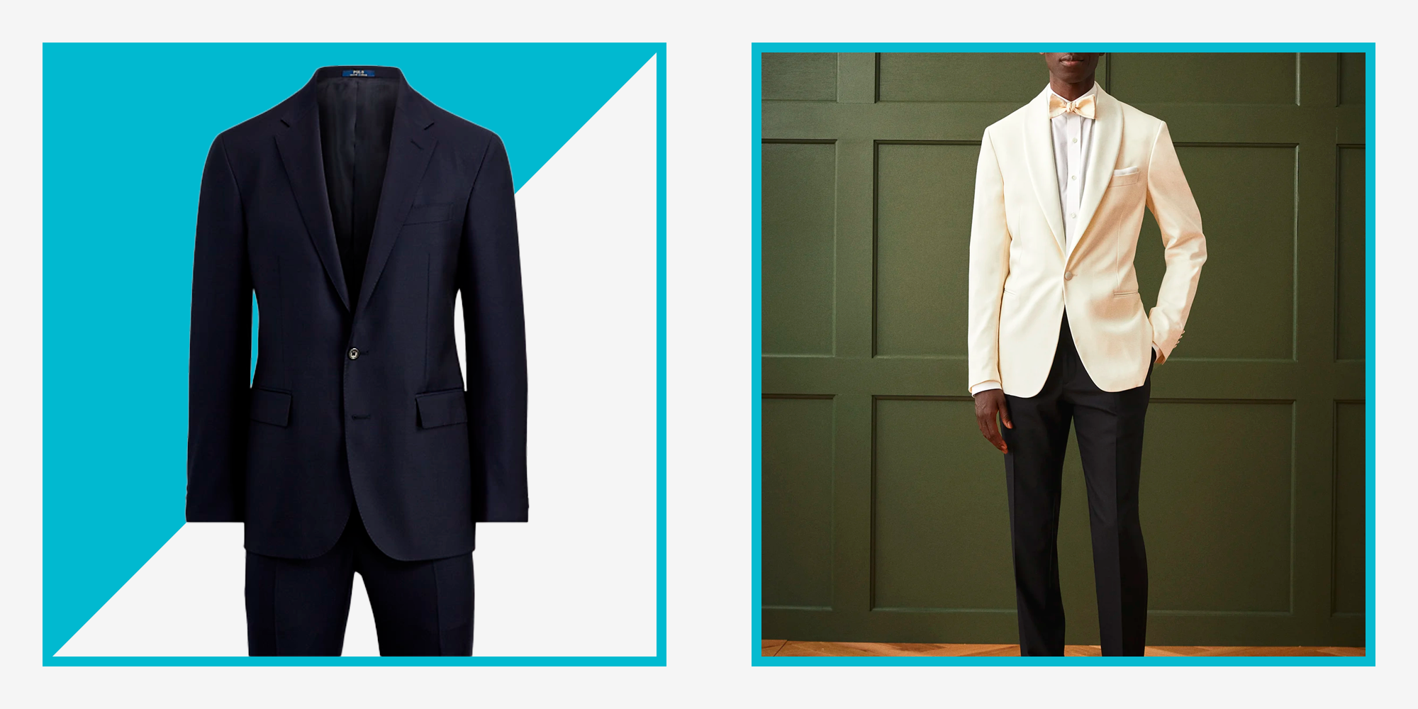 The five styles of suit jackets