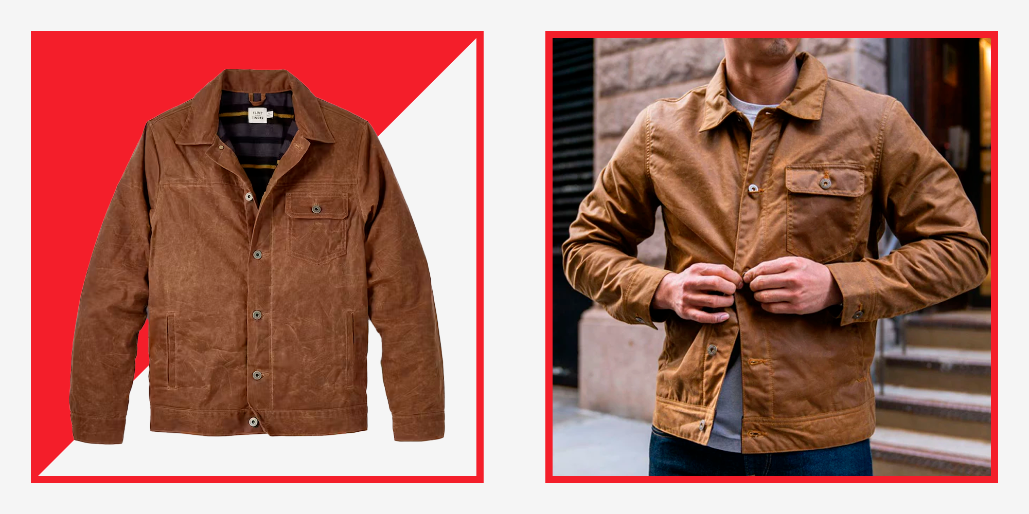 The Black Waxed Canvas Jacket You'll Wear Everywhere This Fall + 3