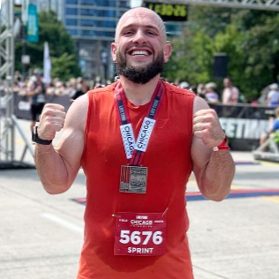 This Guy Lost 160 Pounds and Just Did His First Triathlon