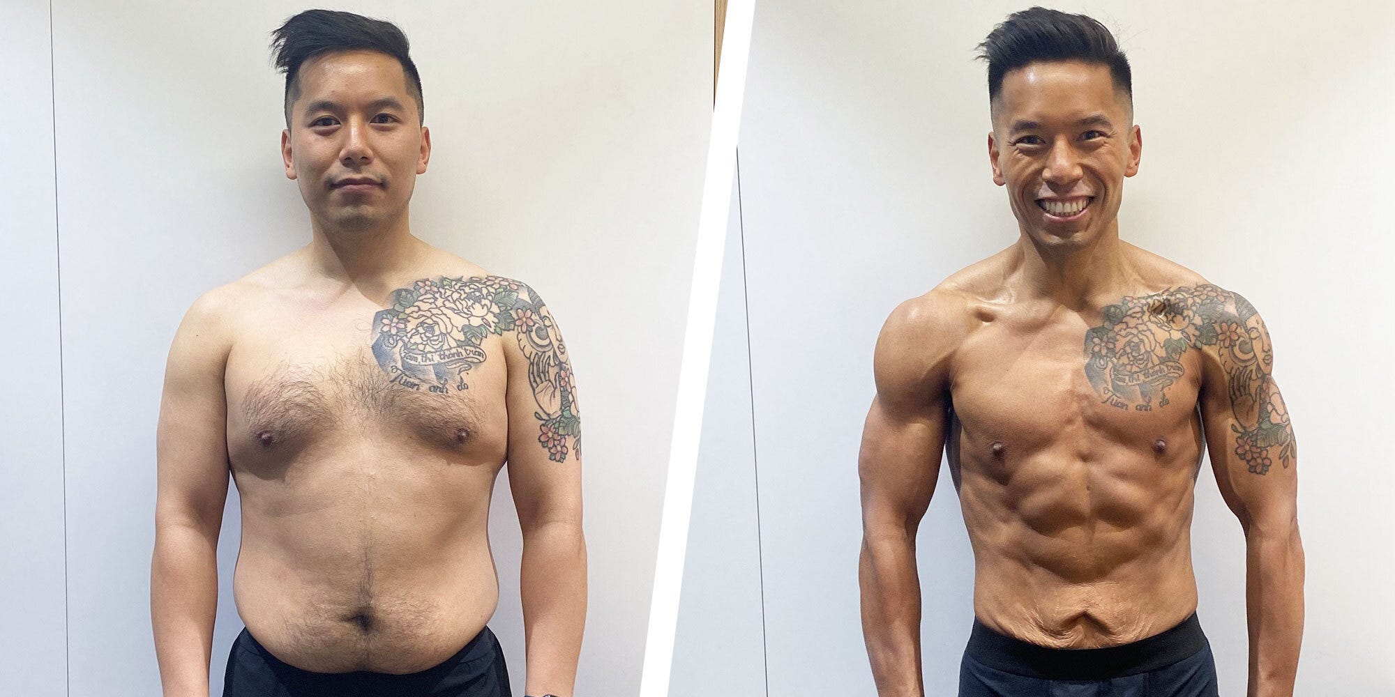 Simple Meal Prep and Weight Training Helped This Guy Drop 40 Pounds and Get Shredded