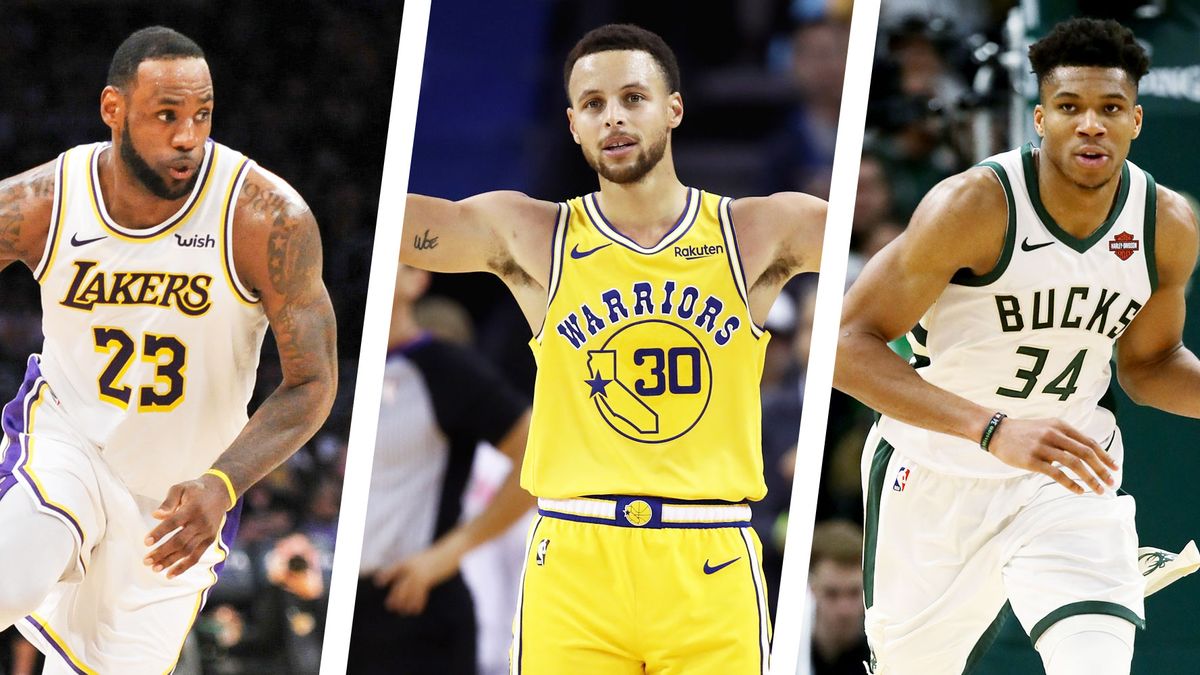 LeBron, Curry, and Giannis top this season's best-selling NBA jersey