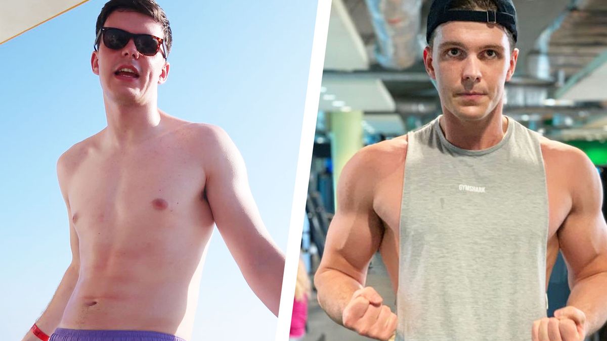 This Guy Went from Skinny Fat to Super Fit With a Simple Workout