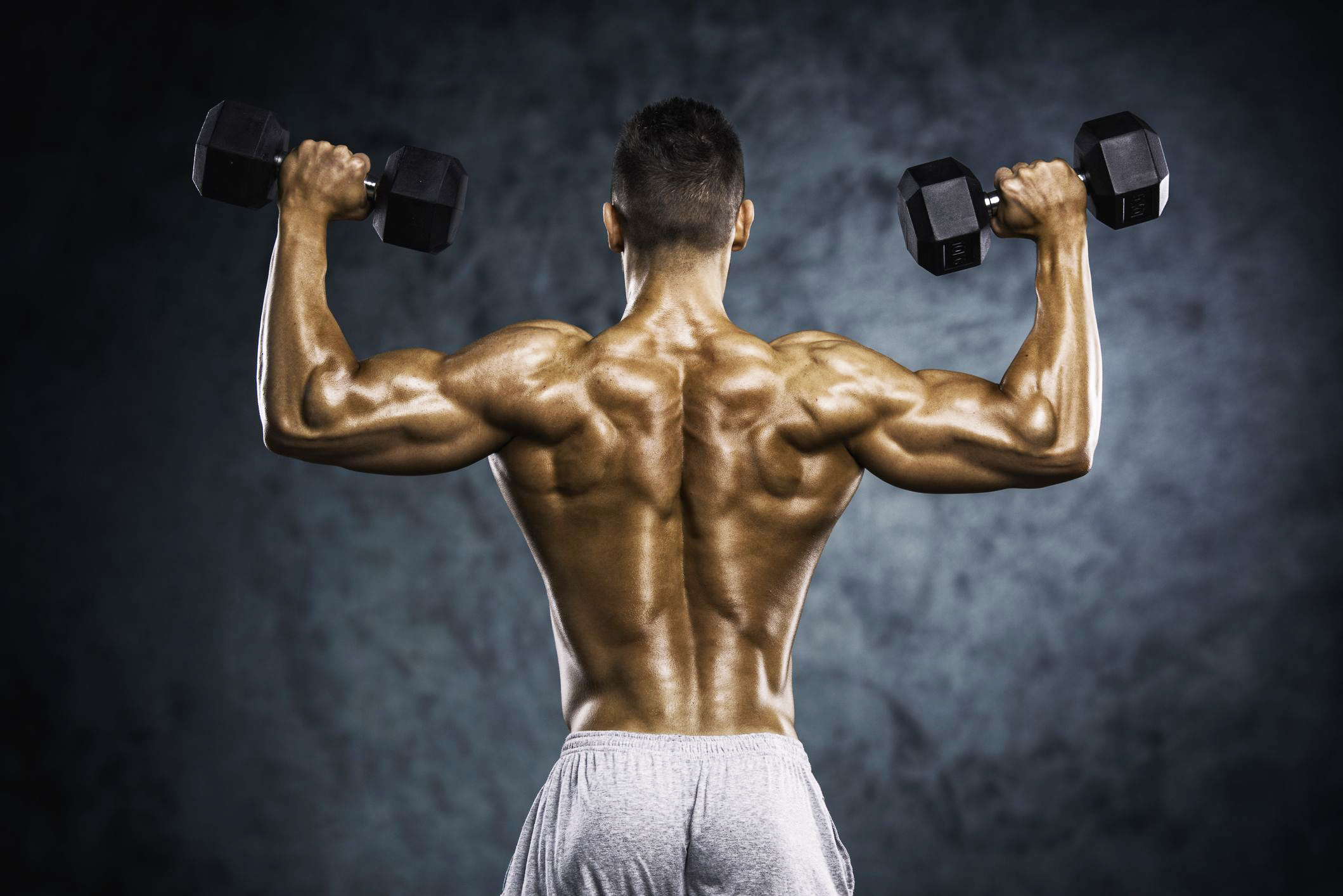 back workout with dumbbells at home