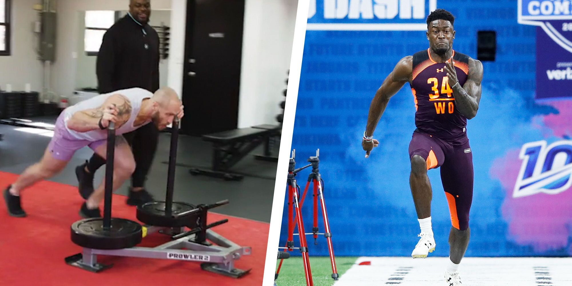 Travelle Gaines Shares 5-Minute NFL Combine Workout Challenge