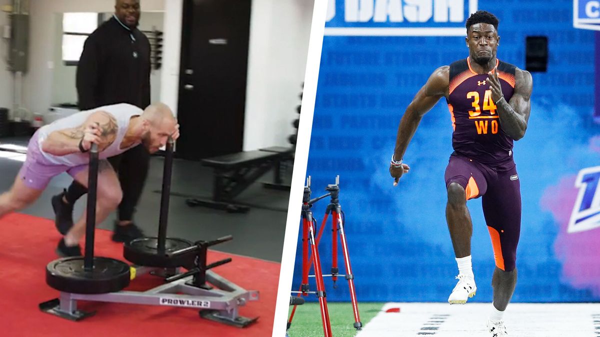 Travelle Gaines Shares 5-Minute NFL Combine Workout Challenge