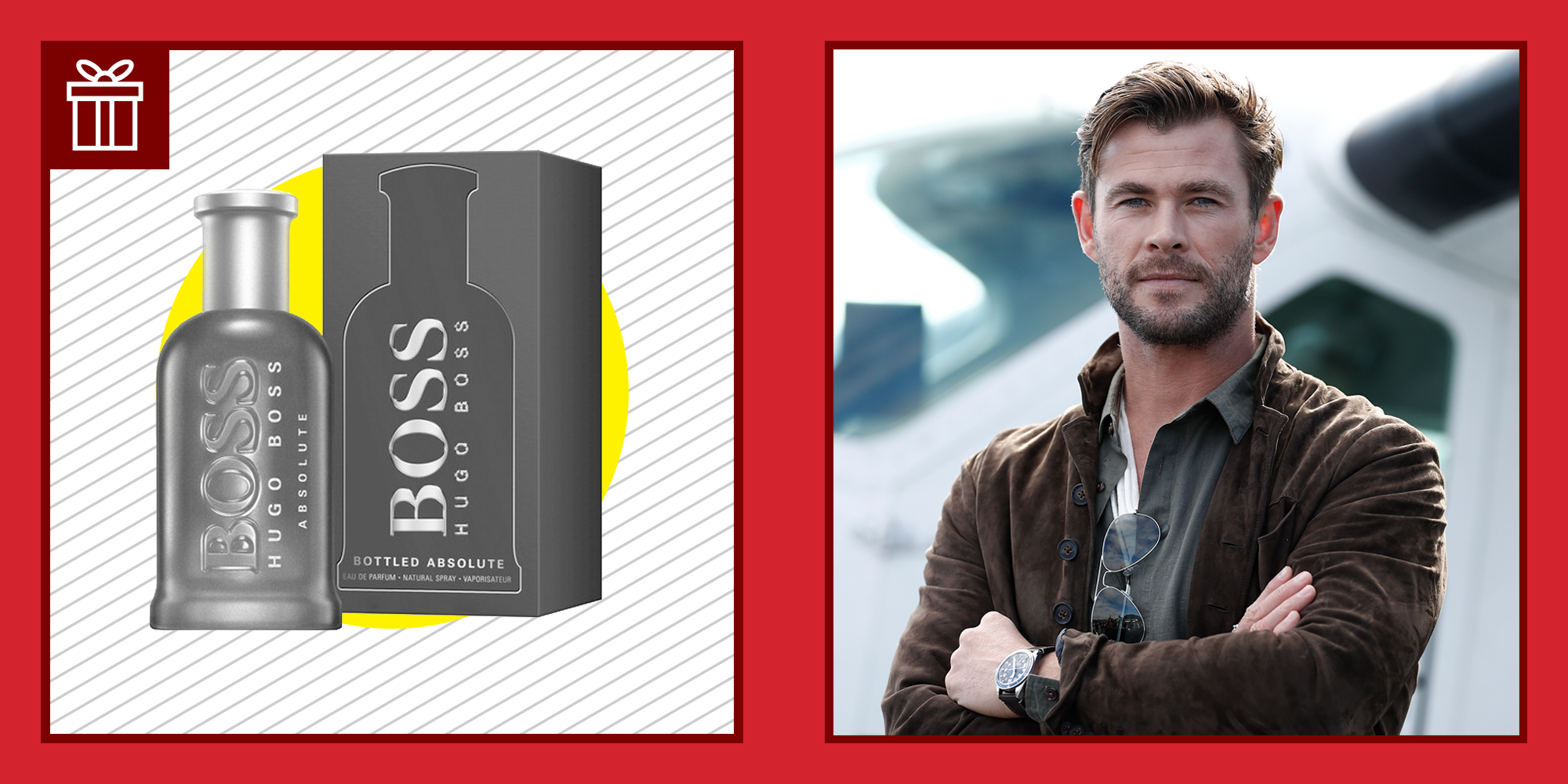 Chris hemsworth aftershave on sale advert