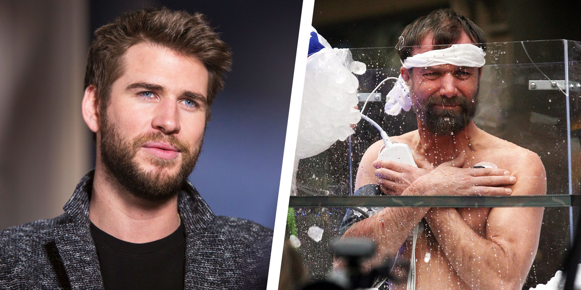 Liam Hemsworth Is Using 'Iceman' Wim Hof's Recovery Methods