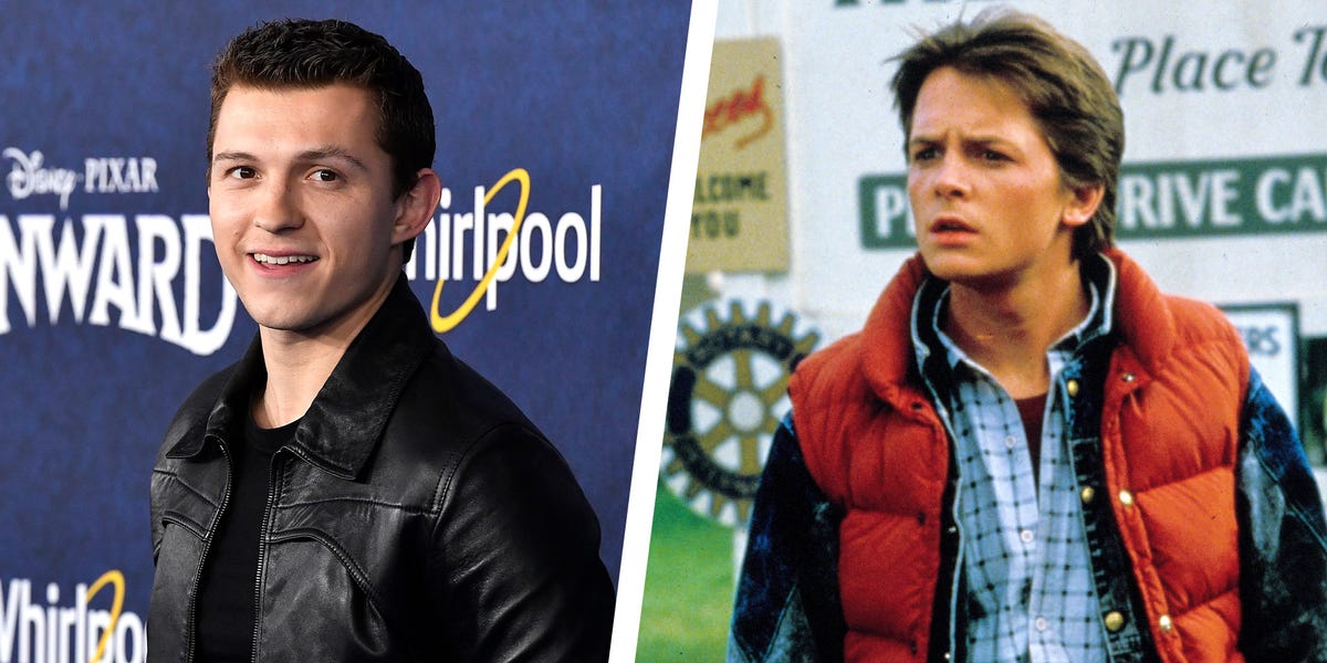 Tom Holland Wants to Be Marty McFly in Back to the Future Reboot