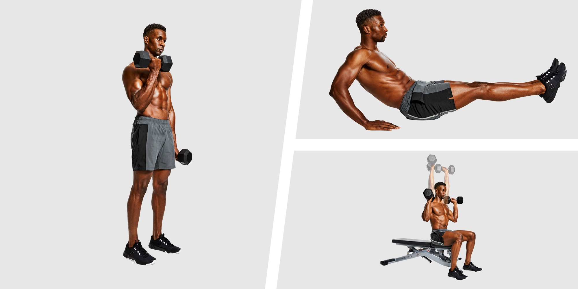 Men's Health UK on X: Do this 15-minute workout for a V-shaped torso    / X