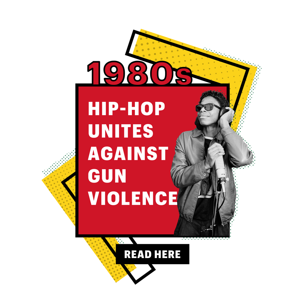1980s hiphop unites against gun violence