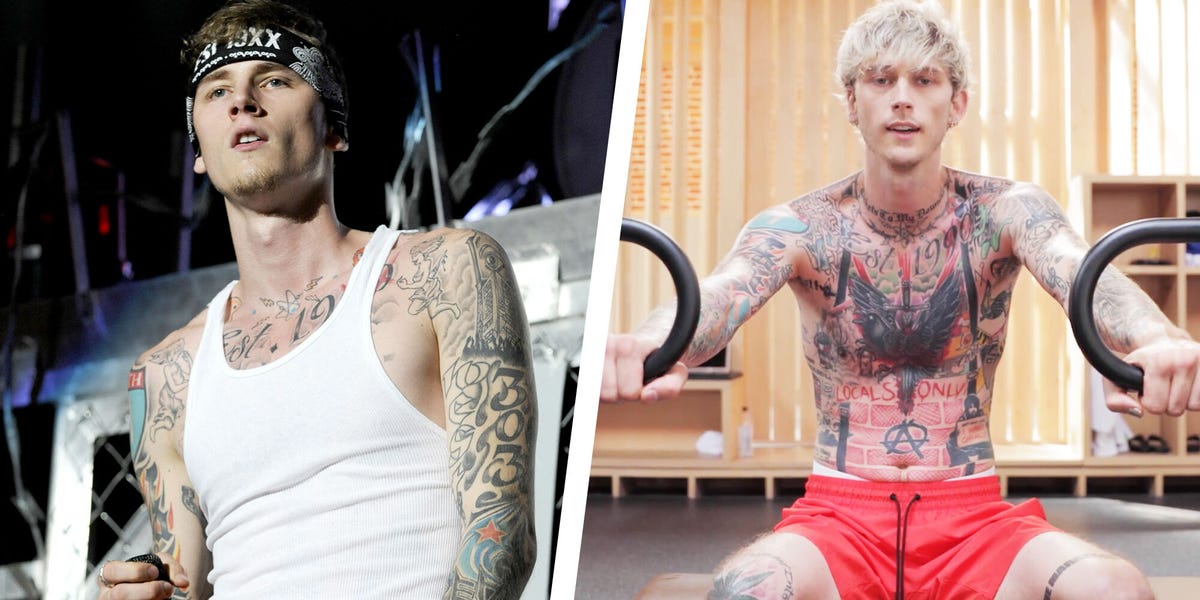 Machine Gun Kelly Shares His Training and Workout Routine Video