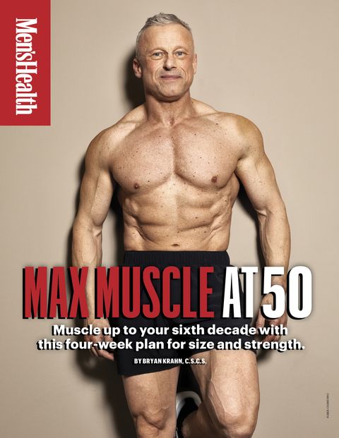 max muscle mass at 50