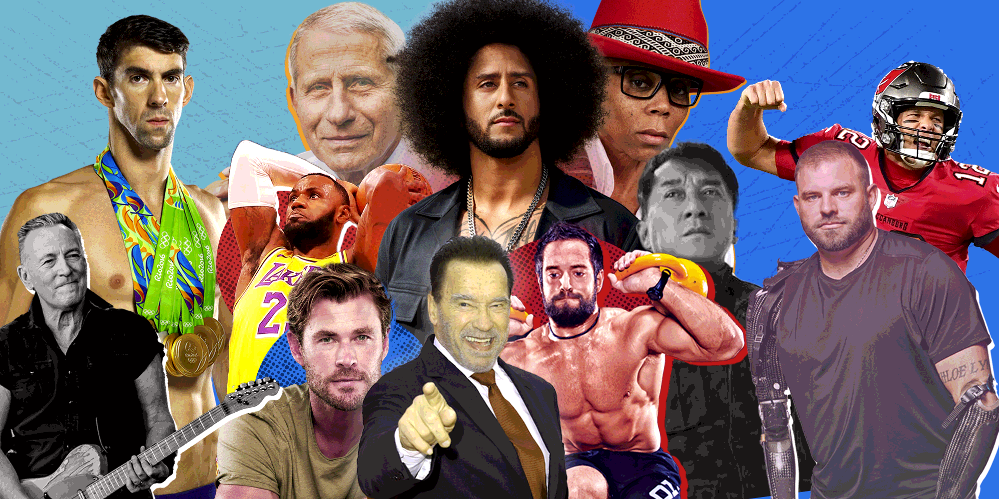 These 35 Men Have Redefined Strength in the Past 35 Years