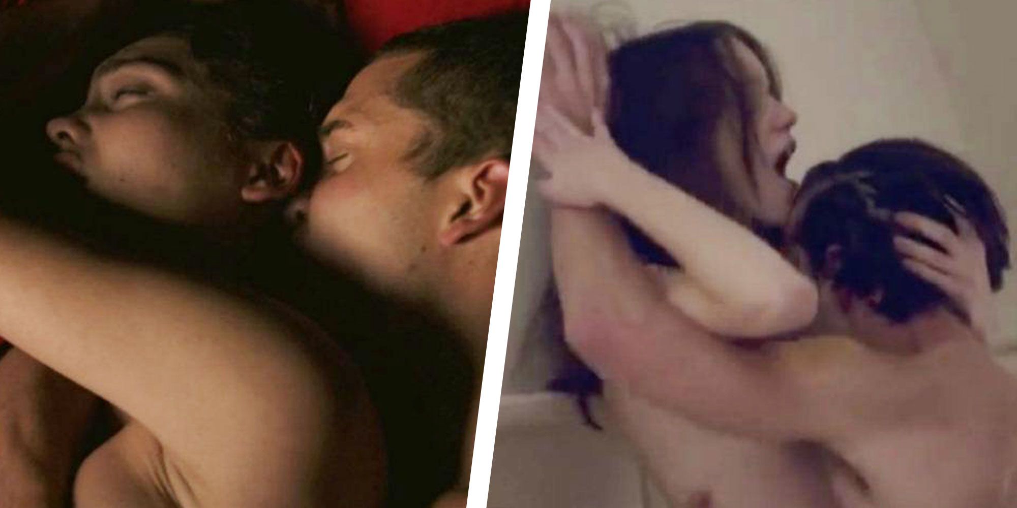 Mainstream movies unsimulated sex scenes