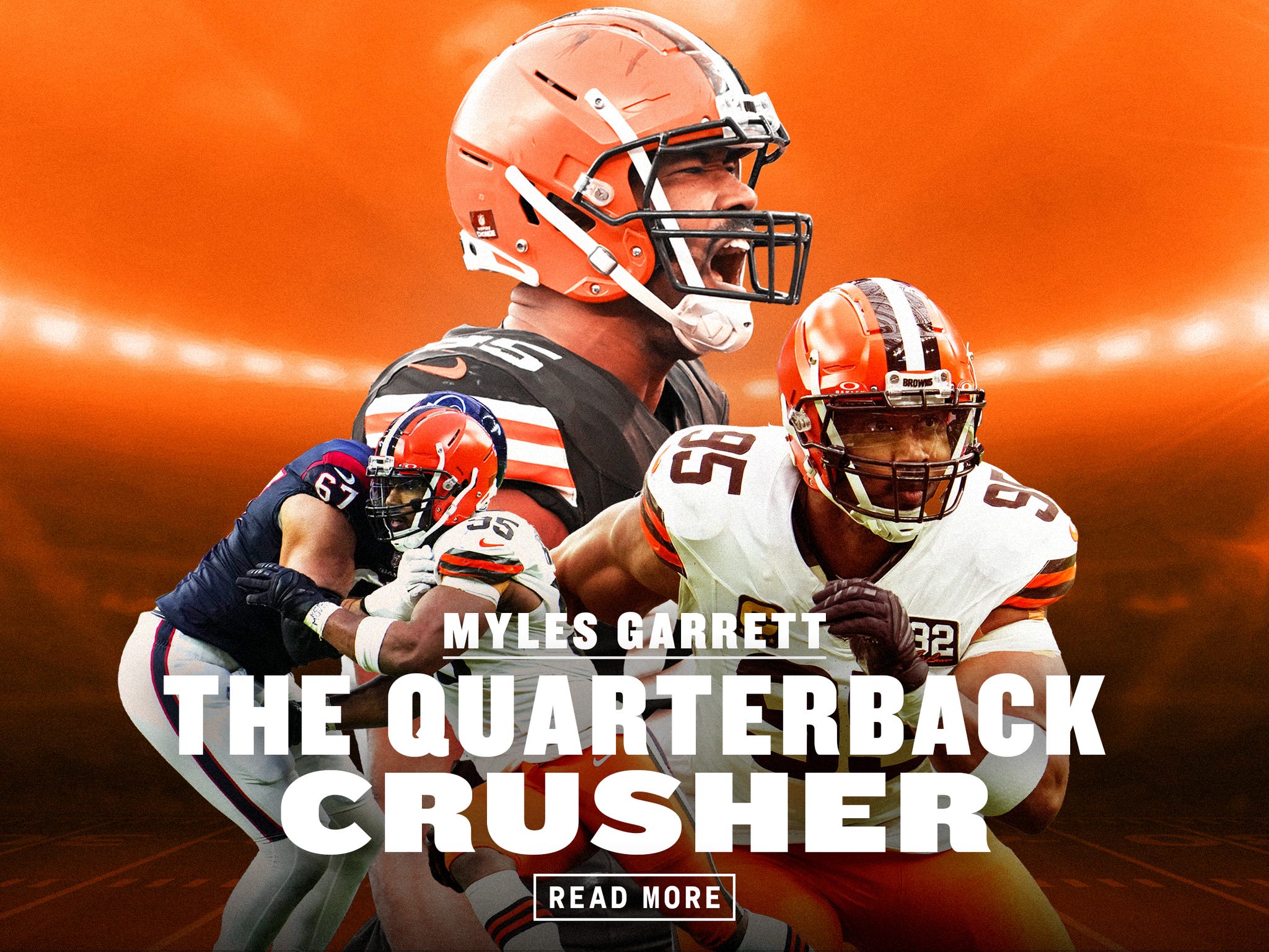 myles garrett the quarterback crusher