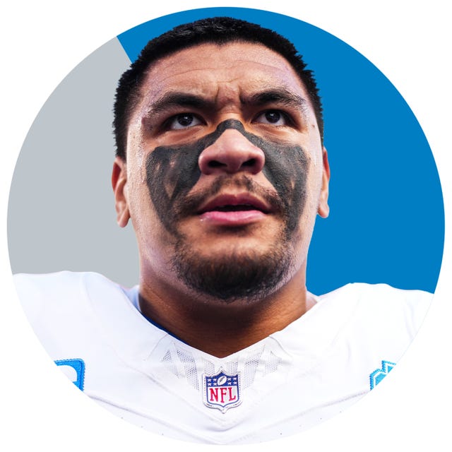 offensive tackle penei sewell detroit lions