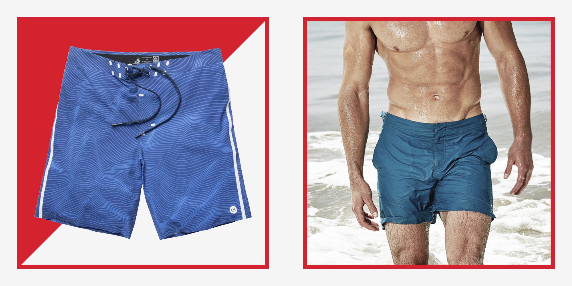 Signature Swim Board Shorts - Luxury Blue