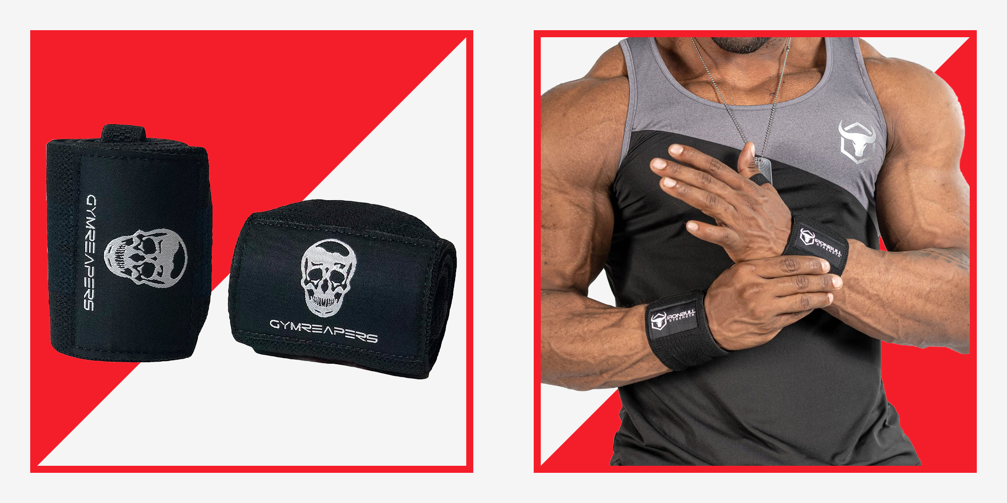 Gymreapers Wrist Wraps - 18 Weightlifting Wrist Support