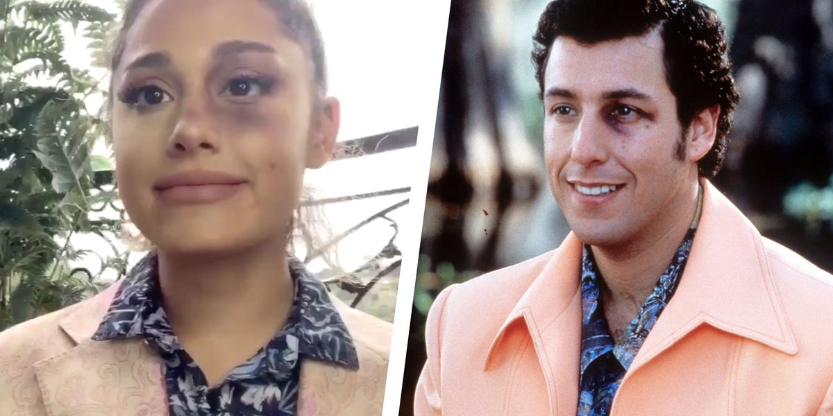 Adam Sandler Reacts to Ariana Grande's Waterboy Re-Creation