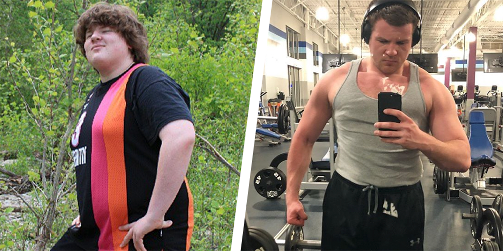 Nate Peck weight loss transformation