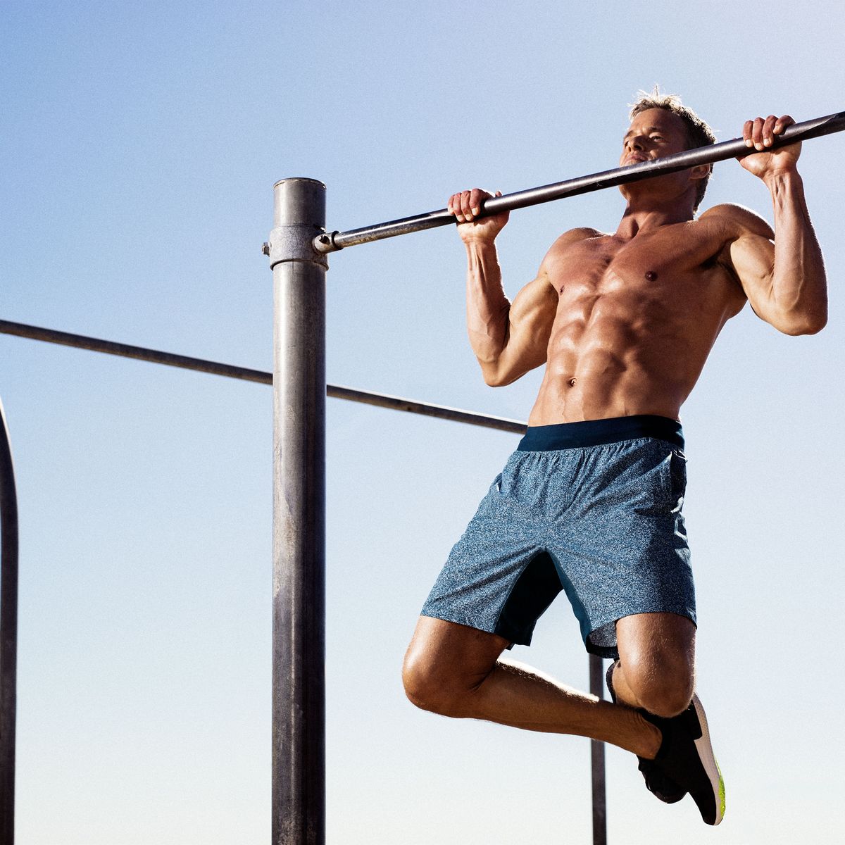 Get Strong With Just a Pull-Up Bar - Men's Journal