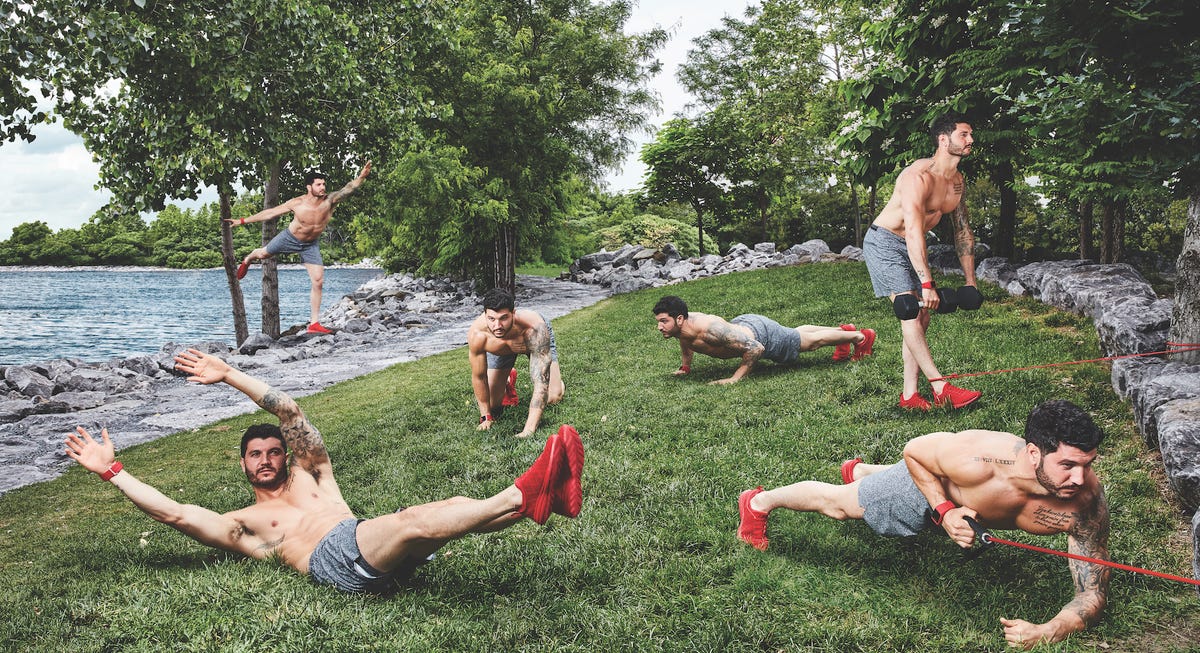 Push Up Overhead Slide — Rehab Hero