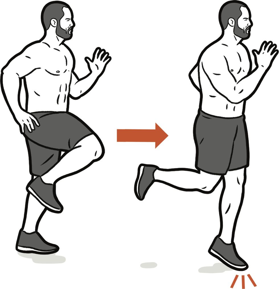 Men Over 40 Can Do the Single-Leg Hop for More Explosive Workouts