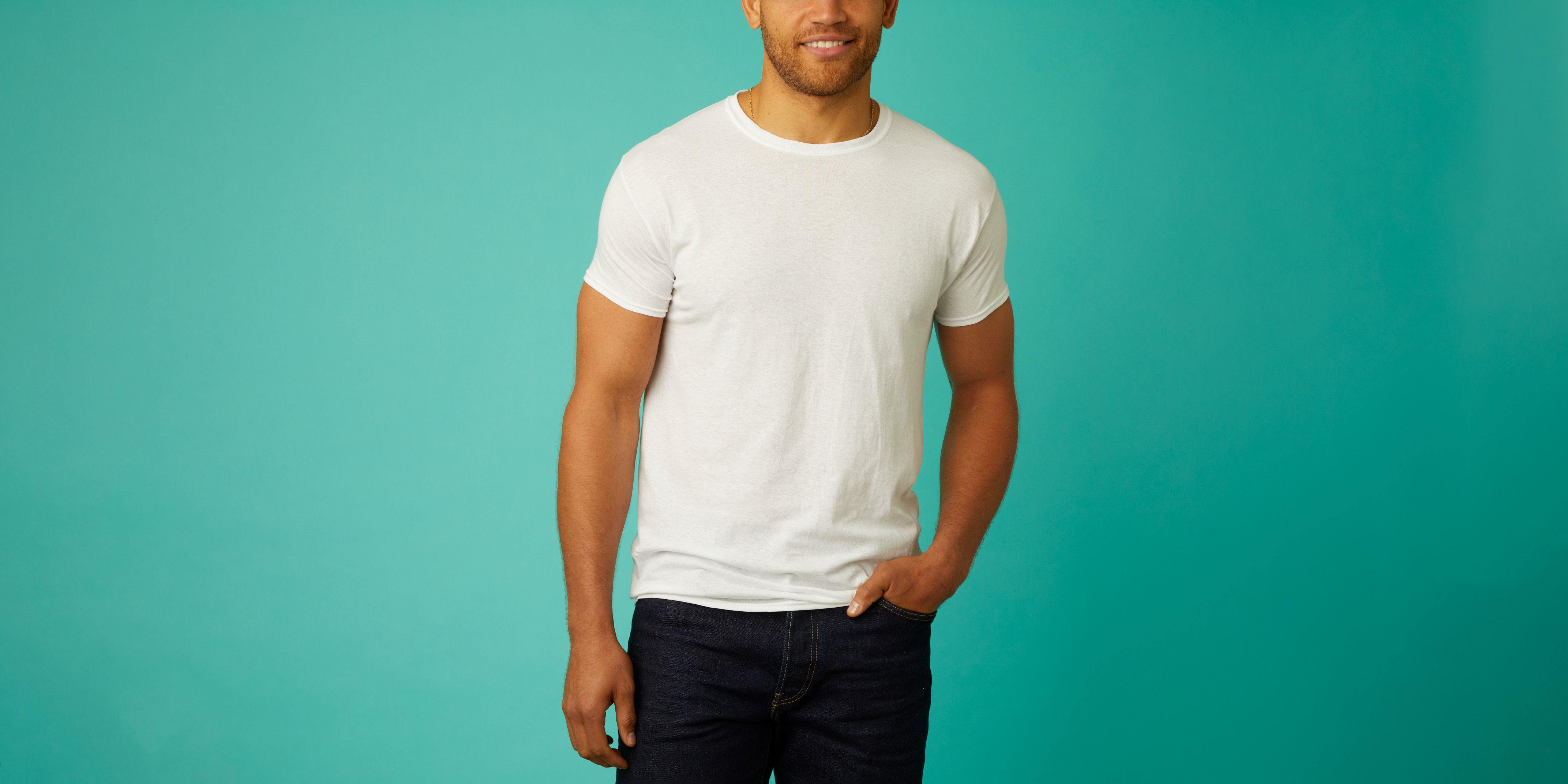 Hanes white t shirts best sale