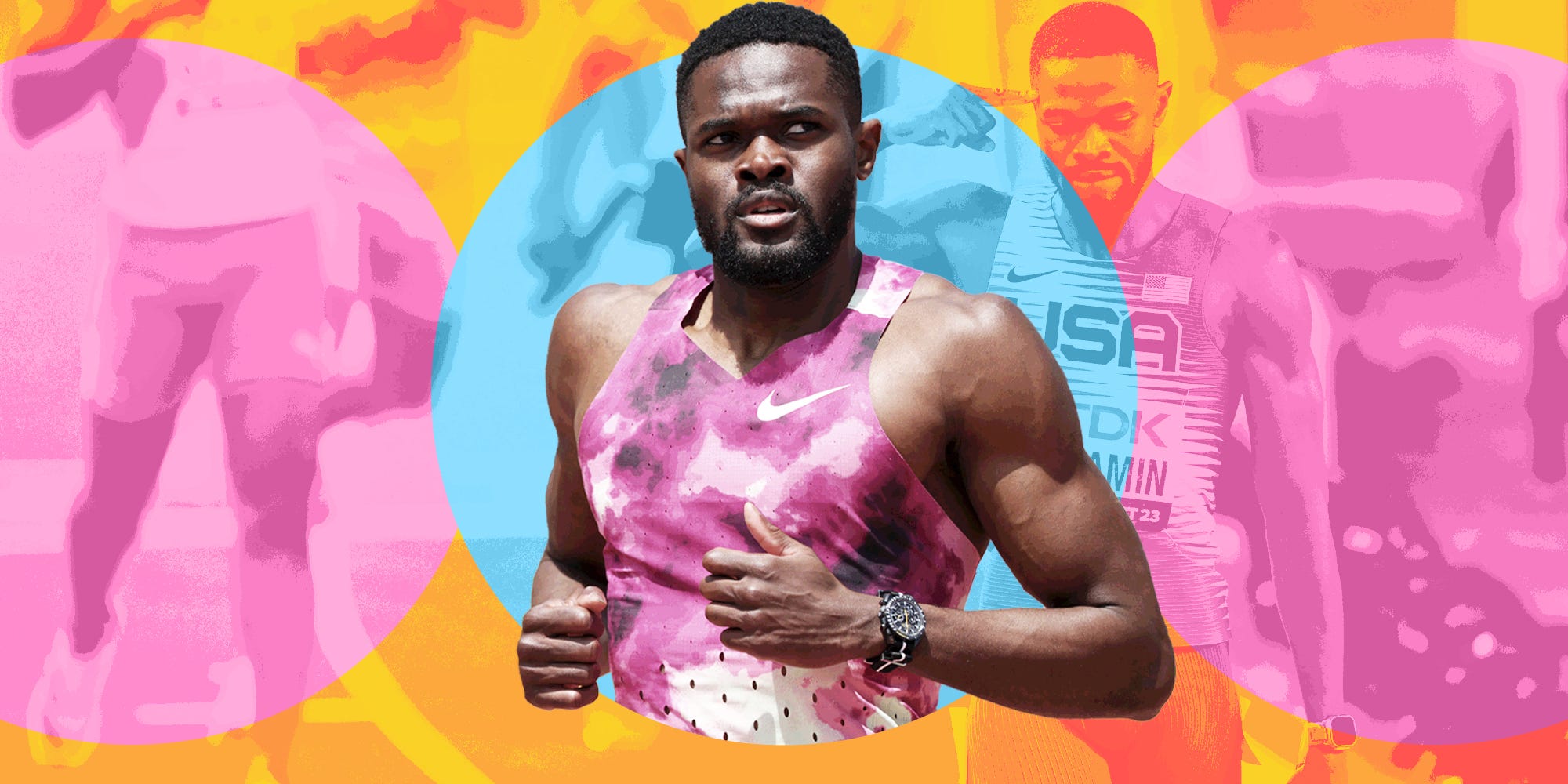 American Track Athlete Rai Benjamin Prepares for Olympic Games