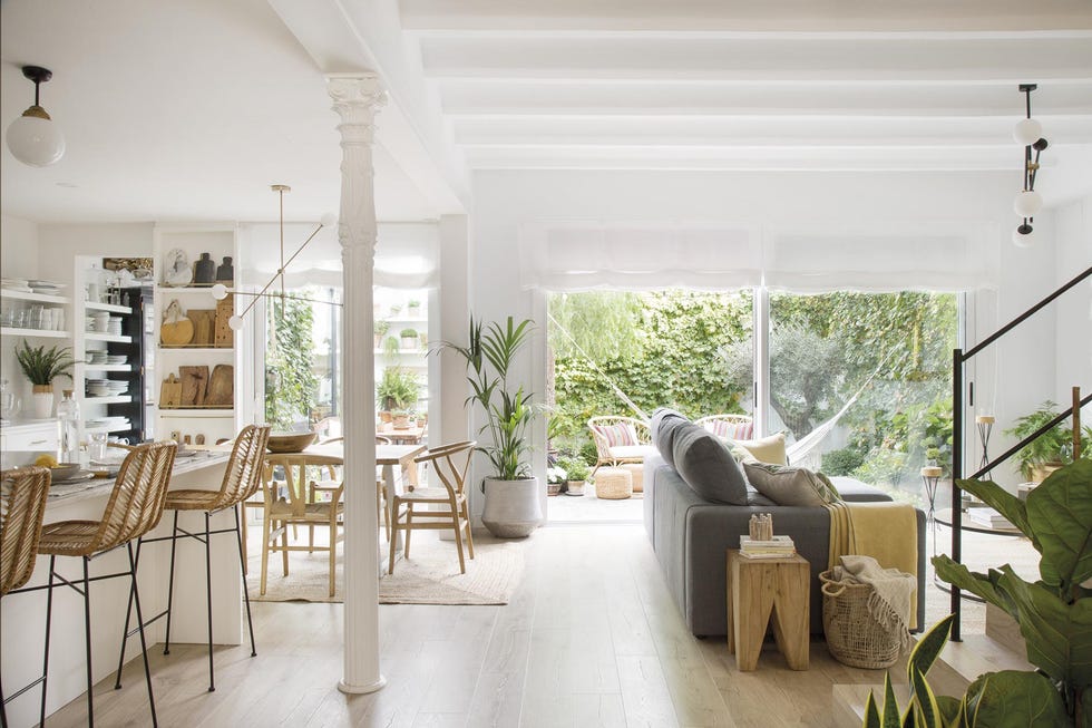 casa premia reformada salon y comedor unidos